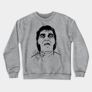 Vintage Andre The Giant Signature Crewneck Sweatshirt